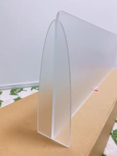 アクリル 水はね防止 キッチンスタンド　半透明のサムネイル