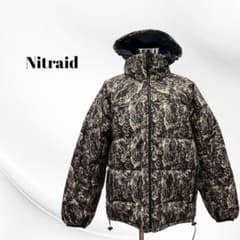 希少 人気 ナイトレイド リアルウィード ダウンジャケット - メルカリ