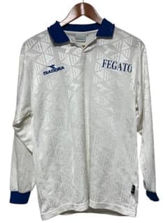 90s DIADORA ゲームシャツ サッカー 32番 M FEGATO Y2K