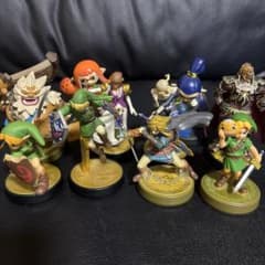 amiibo ゼルダの伝説シリーズ フィギュア 10体セット即日発送のサムネイル