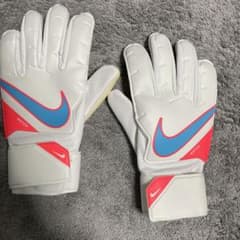 Nike MATCH キーパーグローブ ホワイト/ブルー/ピンクのサムネイル
