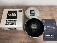 ★supreme G-SHOCK ノースフェイス　鑑定済　限定腕時計のサムネイル