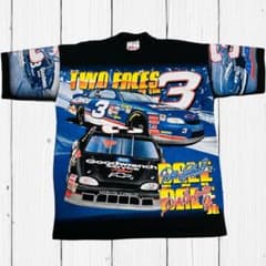 USA製 NASCAR レーシングTシャツ AOP デイルアーンハート 90s - メルカリ