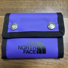 THE NORTH FACE 三つ折り財布 紫のサムネイル