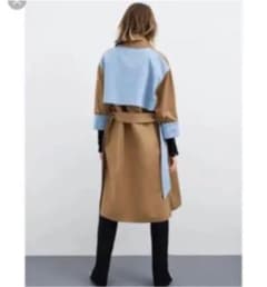 ZARA  デニム トレンチコート ロングのサムネイル