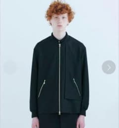 CULLNI】18aw レイヤージップアップブルゾン black1 - メルカリ