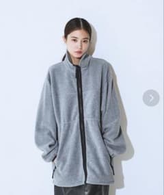 c*☆様 新品未使用 JEANASIS フリースZIPチェニックのサムネイル
