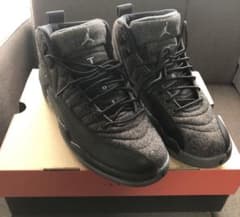 最終値下げ NIKE AIR JORDAN 12 RETRO WOOL 中古品のサムネイル