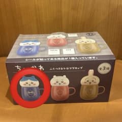 ちいかわ ふたつきおかおマグカップ ハチワレのサムネイル