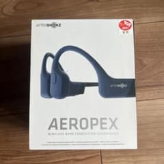 【専用】AfterShokz Aeropex 骨伝導 ワイヤレス イヤホンブルーのサムネイル