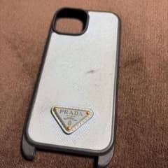 PRADA プラダ iPhone15 ケース 水色 ライトブルー - メルカリ