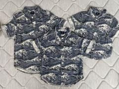 ベビーギャップ　波柄シャツ　5years（110センチ）のサムネイル