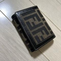 FENDI 三つ折り財布 ブラック/ブラウンのサムネイル