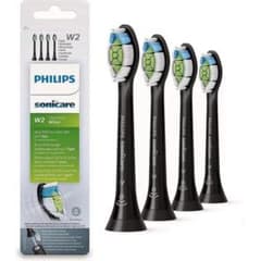 新品未開封 PHILIPS ソニッケアー W2 4本 ブラック 替えブラシ