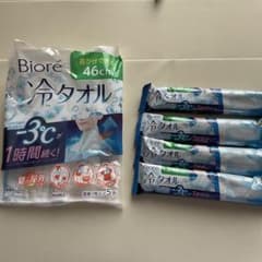 Biore 冷タオル 46cm 4本セットのサムネイル