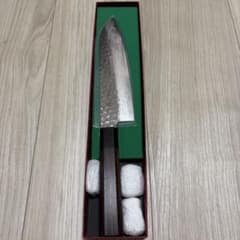清助 AUS10 45層ダマスカス包丁 180mm 紫檀柄 - メルカリ