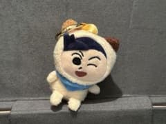 크레용 신짱 동물 시리즈 카자마군 봉제인형 마스코트 키링
