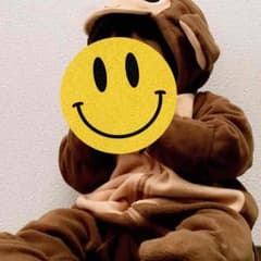 猿着ぐるみ  年賀状撮影に！のサムネイル