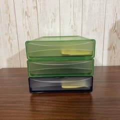 新品未使用】TUPPERWARE タッパーウェア システムドロワー 3個セット