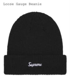 Supreme Loose Gauge Beanie 25FW Black - メルカリ