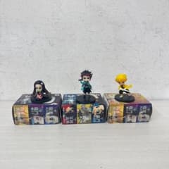 鬼滅の刃 フィギュア 3点 鬼舞辻無惨 累 ゆらゆらヘッド 竈門炭治郎