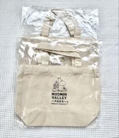 【未使用品】ムーミンバレーパーク キャンバストートバッグ 2枚セットのサムネイル