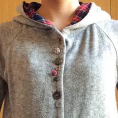 パーカー チェックのサムネイル