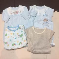 新生児 ロンパース 4枚セットのサムネイル