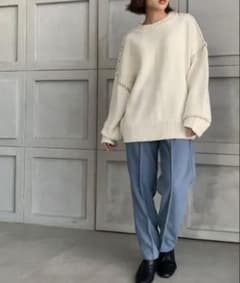 センタープレステーパードパンツのサムネイル