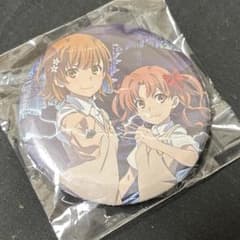 とある科学の超電磁砲 御坂美琴 白井黒子 缶バッジ