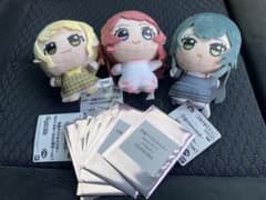 学園アイドルマスターGiGO限定 ちびぐるみ 全3種セット ノベルティ7点