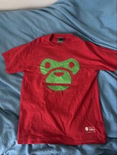 00’s BAPE 赤 Tシャツ Sのサムネイル
