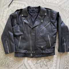 USED90'S ダブルライダースジャケット ダブルライダースジャケット 80s90s レザージャケット - メルカリ