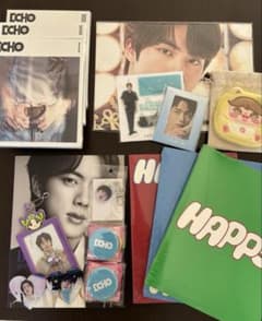 BTS JIN ジンCD.グッズ.写真集セット まとめ売り - メルカリ