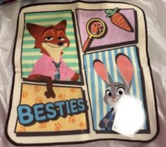 테*후양 신품 Disney 주트피아 주디 닉 손수건 미니 타월