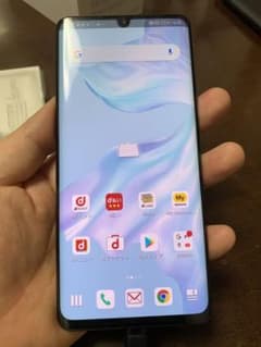 ドコモ HUAWEI P30 Pro HW-02L ブラックのサムネイル