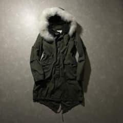 【希少】green M-65 モッズコート フォックスファー ライナー HIKE 希少】green M-65 モッズコート フォックスファー ライナー HIKE