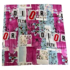 Christian Dior 花柄コットンスカーフ/バンダナ ディオール - メルカリ