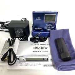 付属品多数】SHARP MD-DR7 ポータブルMDレコーダー MDLP対応 - メルカリ