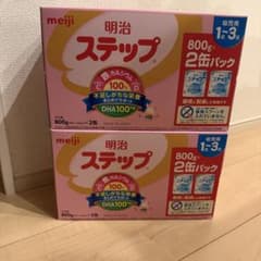 明治ステップ 800g×2缶パック 2個セット 計4缶 - メルカリ
