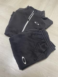OAKLEY ジャージ セットアップ 上下セット ブラックのサムネイル