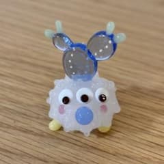 岩崎智子 GLASS ASOBI TOM ガラス細工 パンダ好きなうさぎ 岩崎智子 モンスター ガラス マスコット 作家物 - メルカリ