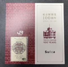 【使用可能品】　東京駅開業100周年記念Suica　台紙付き　ラスト1点のサムネイル