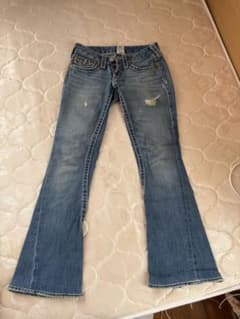 USA製　TRUE RELIGION　ベルボトム　フレアデニムのサムネイル