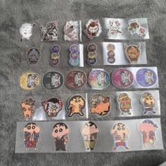 クレヨンしんちゃん 和柄 ステッカー シール まとめ売りのサムネイル