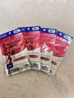 DHC大豆イソフラボンエクオール　20日分4袋のサムネイル