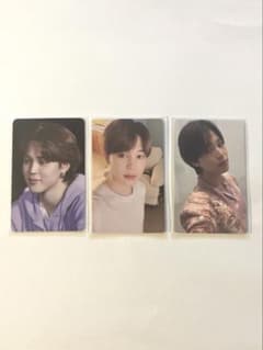 BTS JIMIN 公式トレカ 3枚セットのサムネイル