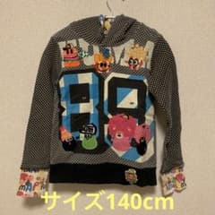 JAMパーマクマフード付トレーナー140cmのサムネイル