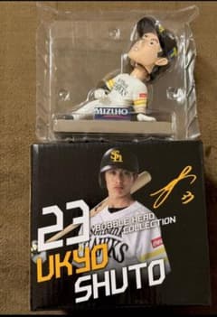 福岡ソフトバンクホークス 周東佑京 ボブルヘッドのサムネイル