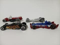 ホットウィール ミニカー 4台セット【バラ売り不可】のサムネイル